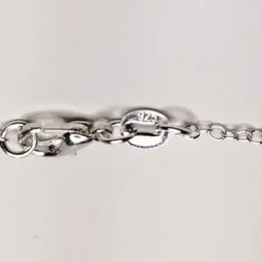925 Silver Chain Celtic Necklace Trinity Heart Irish Christmas Birthday Gift NEW